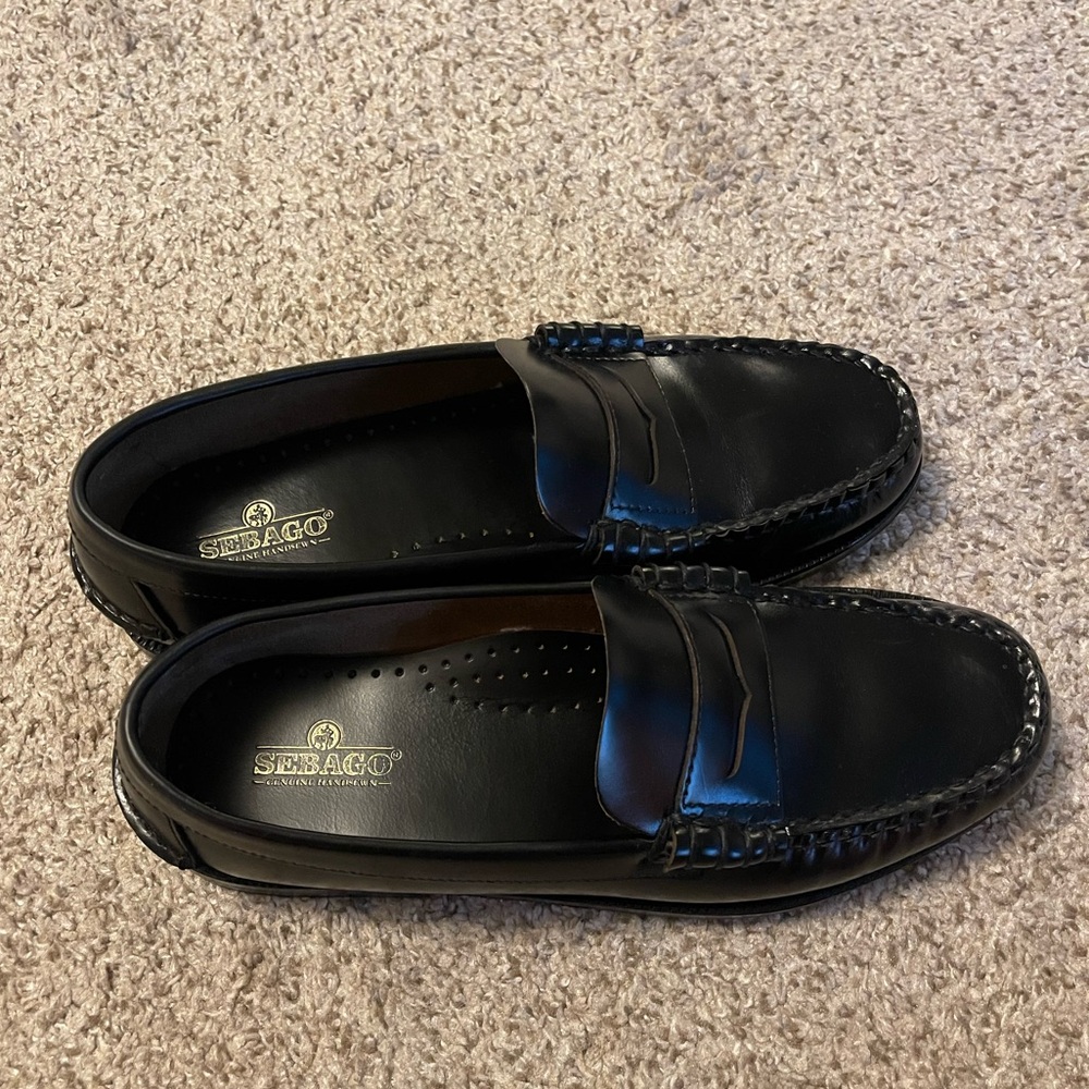Sebago Dan Loafers in Black